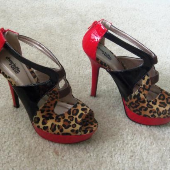 Charlotte Russe Multicolor Colored Platforms - Picture 2 of 3